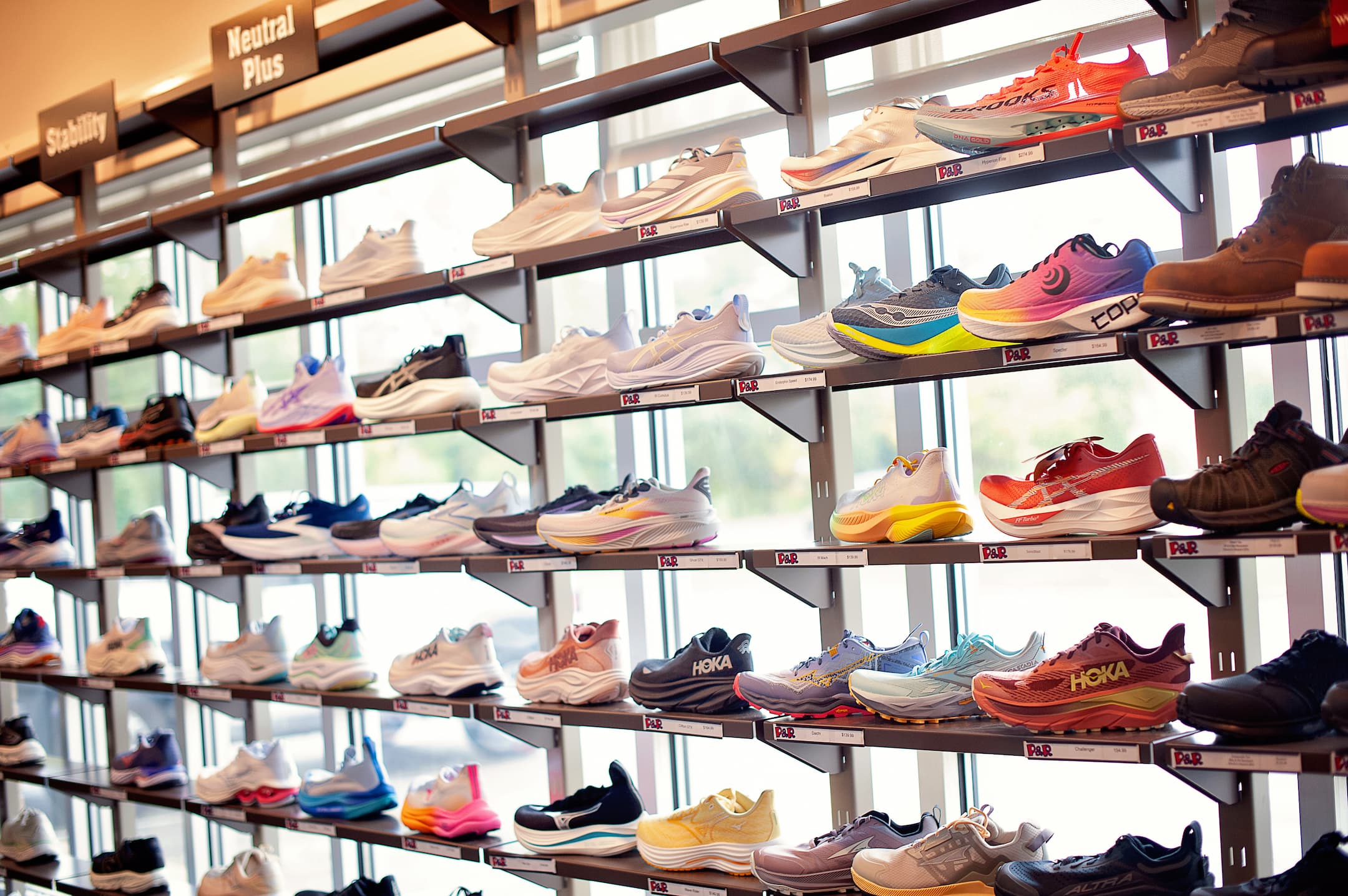 shoe wall